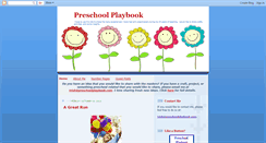 Desktop Screenshot of preschoolplaybook.com